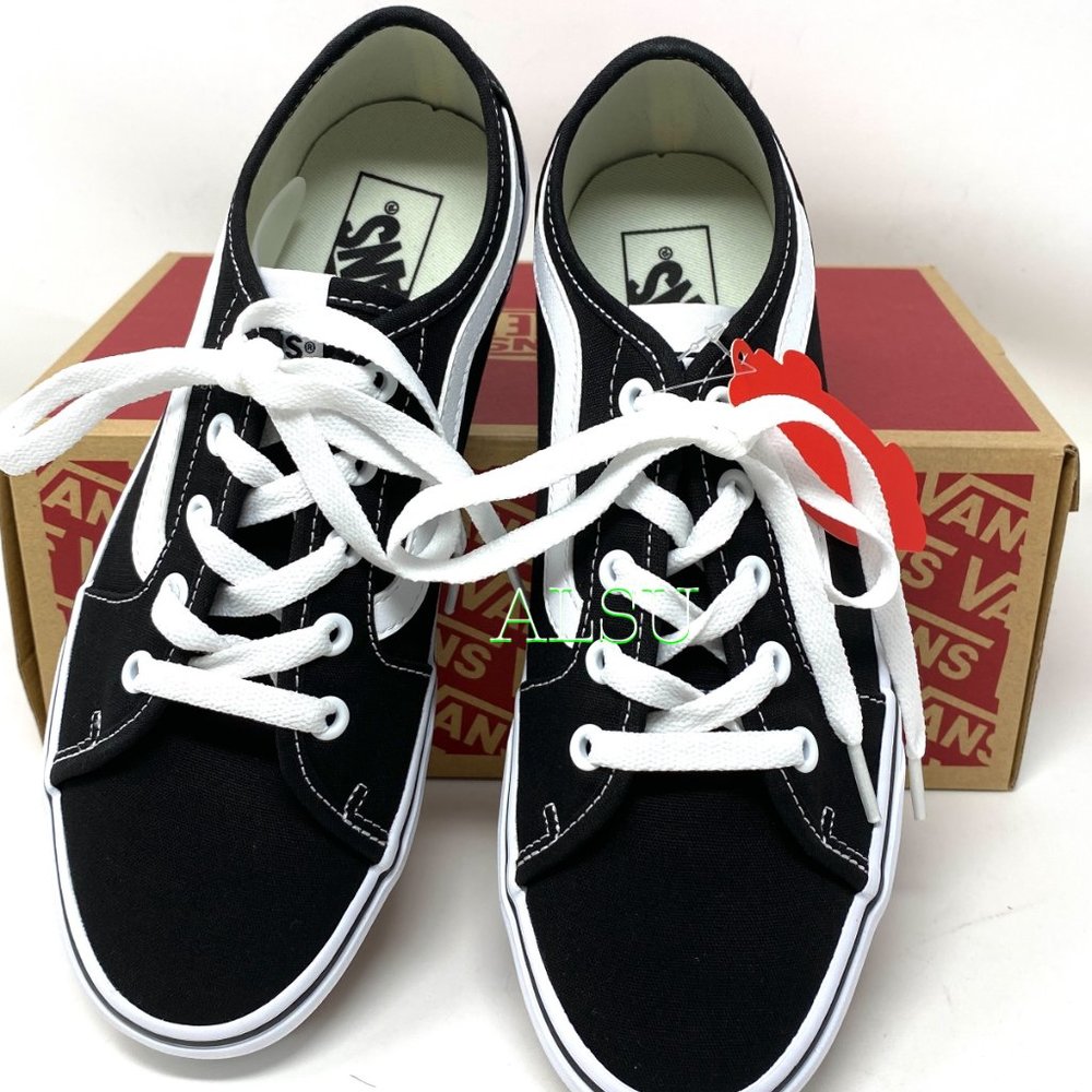 VANS Filmore Low Top Decon Canvas Black Men’s Size - Picture 3 of 9